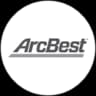 ArcBest logo in circular gray design for customer testimonial