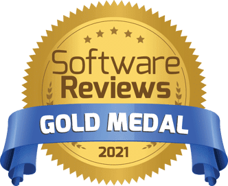 SoftwareReviews Gold Medal 2021