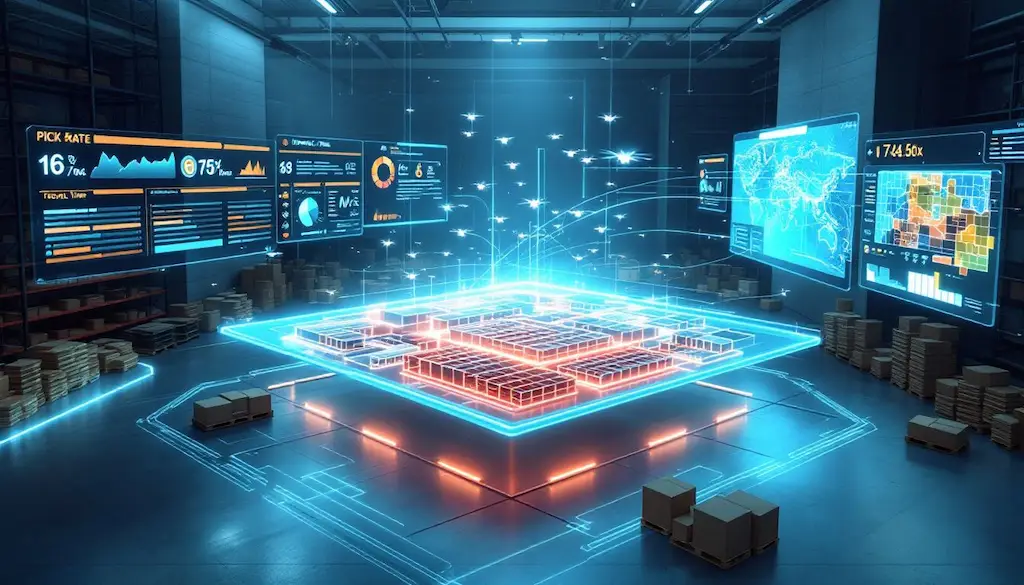 warehouse pick path optimization data visualization