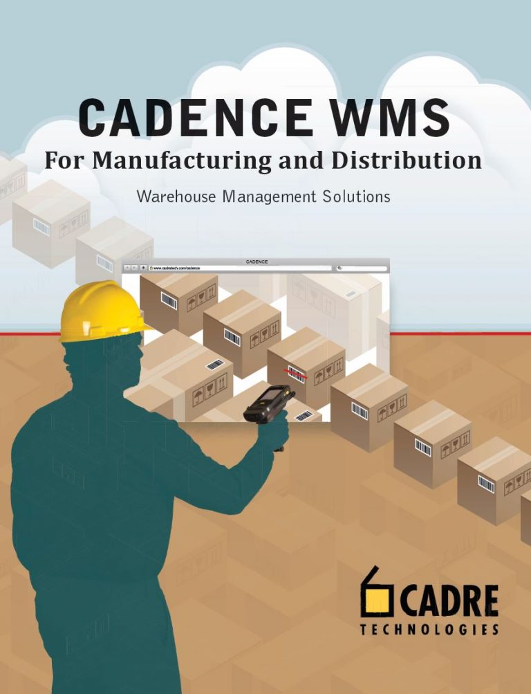 Cadence WMS for Manufacturing & Distribution 1 - WMS for 3PL