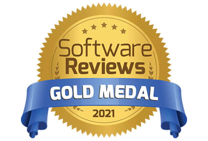 SoftwareReviews Gold Medal 2021 for Best WMS