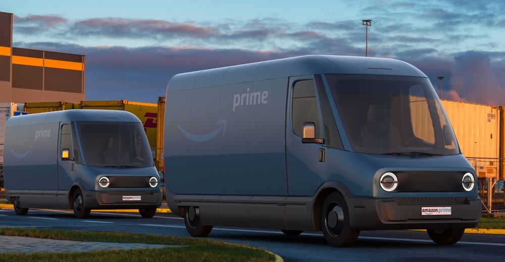 amazon prime electric delivery vehicles