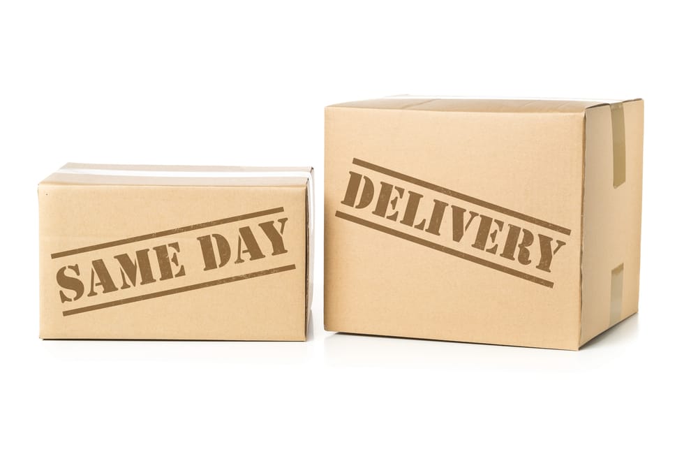 same day delivery logistics packages