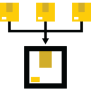 3 boxes consolidating into one