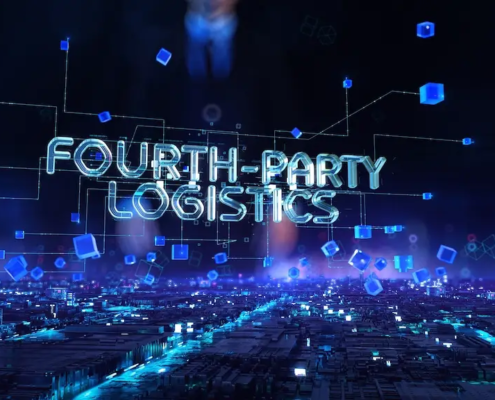 fourth party logistics 4pl software graphic