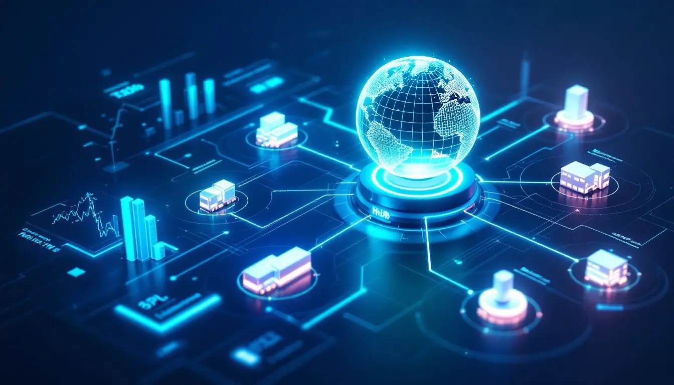 connected data 3pl kpi illustration