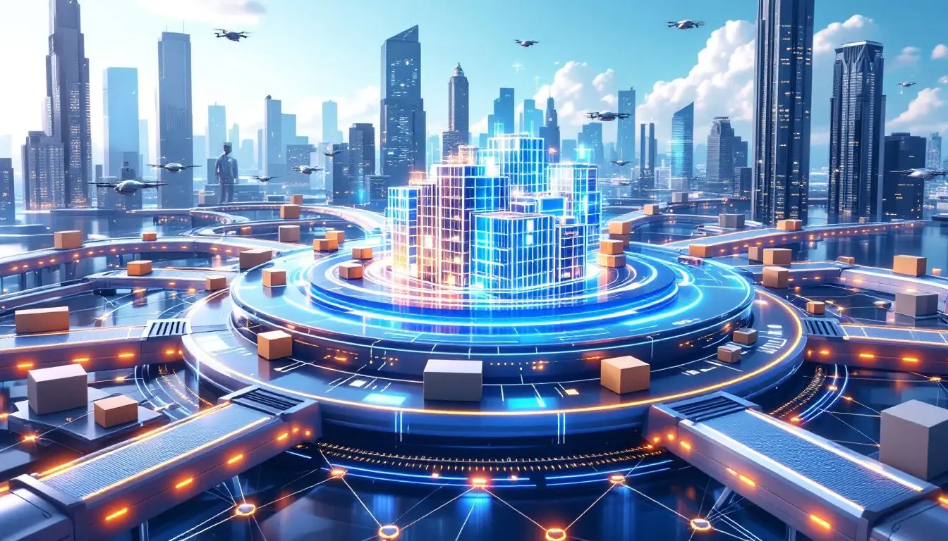 future city depicting impact of 3pl kpis