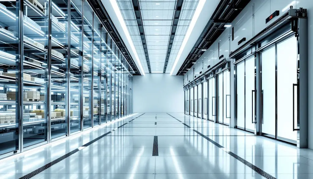 modern cold storage facility