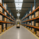 "Holiday product sellers checklist in a bustling warehouse preparing for the season."