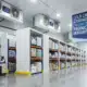 Cold chain storage preventing temperature-sensitive product failure with proper cooling systems